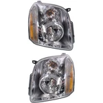 Headlights Set Halogen Fits 2007-2014 Gmc Yukon Denali Hybrid. Fixed Price $249.04.