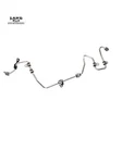 Mercedes Gl Ml Cls Sl Engine Motor Fuel Petrol Gas Hose Line M278 M157 Oem. Fixed Price $27.99.