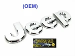 Jeep Wrangler Emblem Badge Nameplate Chrome Hood 2011-2018 Mopar New 55157088AC. Fixed Price $58.00.