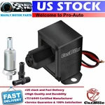 Carbole Universal Electric Fuel Pump 4-7 Psi 12V Low Pressure Gas Diesel Inline. Fixed Price $19.99.
