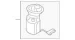 Genuine Volkswagen Fuel Pump Assembly 5WA-919-051-P. Fixed Price $423.38.