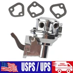 Mechanical Fuel Pump Chrome 3/8" Npt Fitting For Chevy Bbc 454 PCE146.1011. Fixed Price $37.00.