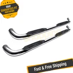 Promaxx 11154S 3" Cab Length Polished Round Nerf Bars For 15-21 Chevy Colorado. Fixed Price $276.83.