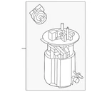 Genuine Mercedes-benz Fuel Pump And Strainer Set 254-470-87-00-64. Fixed Price $439.20.