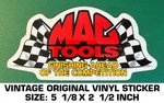 Mac Tools Finishing Ahead - Vintage Original Vinyl Decal Sticker Automotive. Fixed Price $7.27.