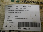 Fuel Pump Assembly With Turbo Fits 03-05 Neon 251015-1. Fixed Price $63.20.