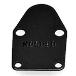 Moroso Fuel Pump Block-off Plate 65391; Black Anodized Aluminum For Chevy Sbc. Fixed Price $23.88.