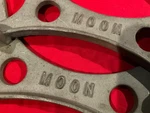 Vintage Moon Tank Brackets Hotrod Cast Aluminum. Fixed Price $350.00.