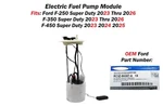 Electric Fuel Pump 2023-2026 Ford F250 Super Duty F350 RC3Z9H307A. Fixed Price $400.00.