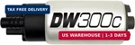 Deatsch Werks Fuel Pump, DW300C, Electric, In-tank, 340 Lph, Install Kit, Gas/et. Fixed Price $268.10.