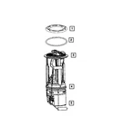 Genuine Mopar Fuel Level Unit Kit 68011587AA. Fixed Price $48.90.