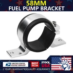 Aluminum Genuine Inline Fuel Pump Or Filter Mounting Bracket Clamp 58MM. Fixed Price $9.99.