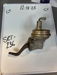 Ac Delco Mechanical Fuel Pump For SP1169MP MF0156 M23055 B0170P 6440680. Fixed Price $22.50.