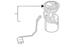 Genuine Volkswagen Fuel Pump 5QM-919-087-J. Fixed Price $96.49.