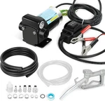 12V Oil Fuel Transfer Pump Kit W/hoses & Nozzle For Gasoline Diesel Kerosene. Fixed Price $106.99.