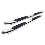 For Toyota Tacoma 05-23 4" Cab Length Polished Oval Curved Step Bars. Fixed Price $414.19.