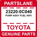 23220-0C040 Toyota Oem Genuine Pump Assy Fuel W/fi. Fixed Price $184.40.