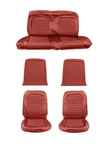 Scott Drake 65CV-S-FULL-BR Set Convertible Standard Upholstery Bright Red. Fixed Price $399.95.