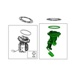 Mopar 04581410AE Fuel Pump Module Assembly For 2019 2021 /dodge Chrysler. Fixed Price $261.75.
