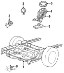 Genuine Ford Electric Fuel Pump F4DZ-9H307-BB. Fixed Price $105.54.